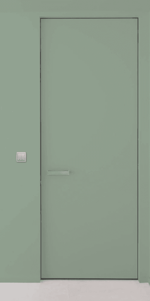 Primed Door Painting Frameless Belldinni Modern Interior Door - 5