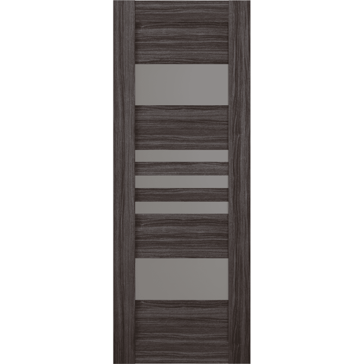 LETI VETRO GRAY OAK SWING BELLDINNI MODERN INTERIOR DOOR - 2