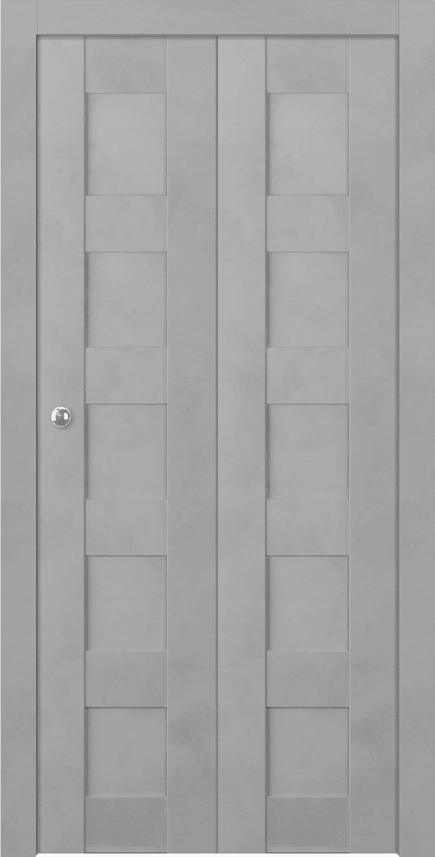 AVON 07 4R LIGHT URBAN BI-FOLD BELLDINNI MODERN INTERIOR DOOR - 1