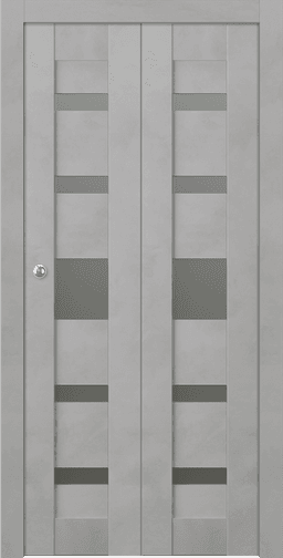 AVON 07-05 VETRO LIGHT URBAN BI-FOLD BELLDINNI MODERN INTERIOR DOOR - 1