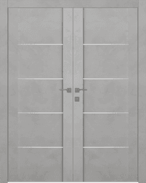 AVON 01 4H LIGHT URBAN DOUBLE BELLDINNI MODERN INTERIOR DOOR - 1