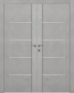 AVON 01 4H LIGHT URBAN DOUBLE BELLDINNI MODERN INTERIOR DOOR - 1