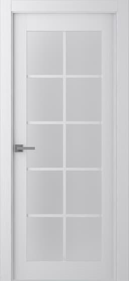 PALLADIO 10 LITE VETRO BIANCO NOBLE SWING BELLDINNI MODERN INTERIOR DOOR - 1