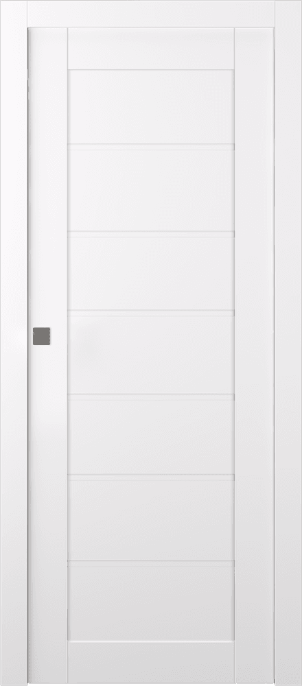 ALDA SNOW WHITE POCKET BELLDINNI MODERN INTERIOR DOOR - 1