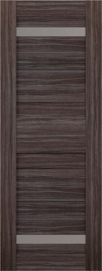 IMMA VETRO GRAY OAK SLAB BELLDINNI MODERN INTERIOR DOOR - 1