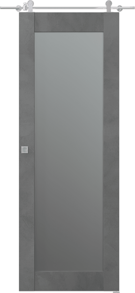 AVON 207 VETRO DARK URBAN BARN BELLDINNI MODERN INTERIOR DOOR - 1