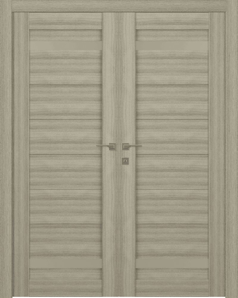 PERLA VETRO SHAMBOR DOUBLE BELLDINNI MODERN INTERIOR DOOR - 1