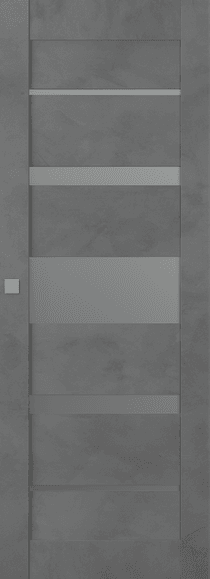 AVON 07-03 VETRO DARK URBAN MAGIC BELLDINNI MODERN INTERIOR DOOR - 1
