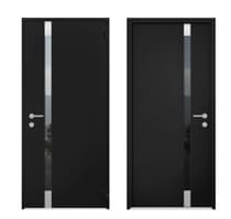 Single metal-aluminum modern exterior door Cynex 6777 A - 8