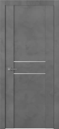 AVON 01 2HN DARK URBAN SWING BELLDINNI MODERN INTERIOR DOOR - 1