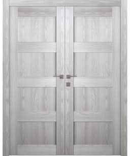 AVON 07 3R RIBEIRA ASH DOUBLE BELLDINNI MODERN INTERIOR DOOR - 1