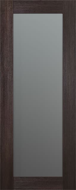 AVON 207 VETRO VERALINGA OAK SLAB BELLDINNI MODERN INTERIOR DOOR - 1