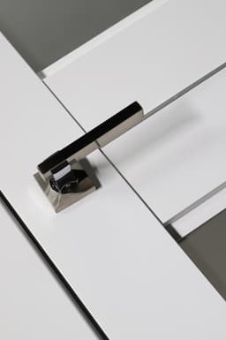 DESSA VETRO BIANCO NOBLE DOUBLE POCKET BELLDINNI MODERN INTERIOR DOOR - 7