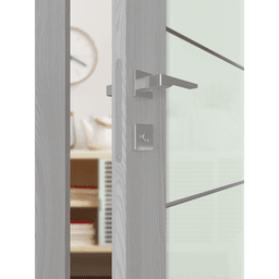 AVON 202 4H VETRO RIBEIRA ASH SWING BELLDINNI MODERN INTERIOR DOOR - 4