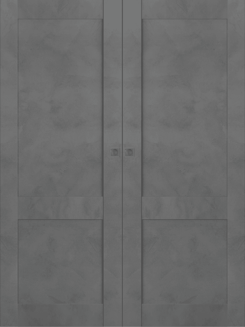 AVON 07 R DARK URBAN DOUBLE MAGIC BELLDINNI MODERN INTERIOR DOOR - 1