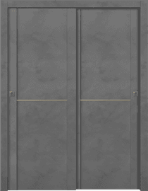 AVON 01 1H GOLD DARK URBAN BYPASS DOORS BELLDINNI MODERN INTERIOR DOOR - 1