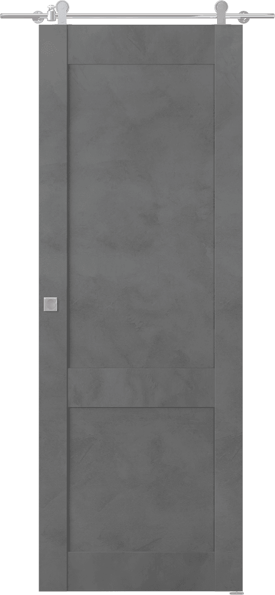 AVON 07 R DARK URBAN BARN BELLDINNI MODERN INTERIOR DOOR - 1