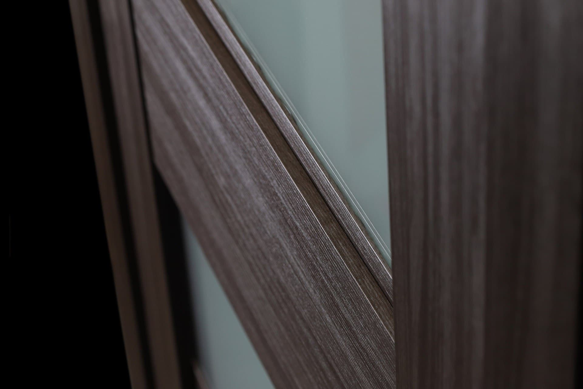 VITA VETRO GRAY OAK BYPASS BELLDINNI MODERN INTERIOR DOOR - 3
