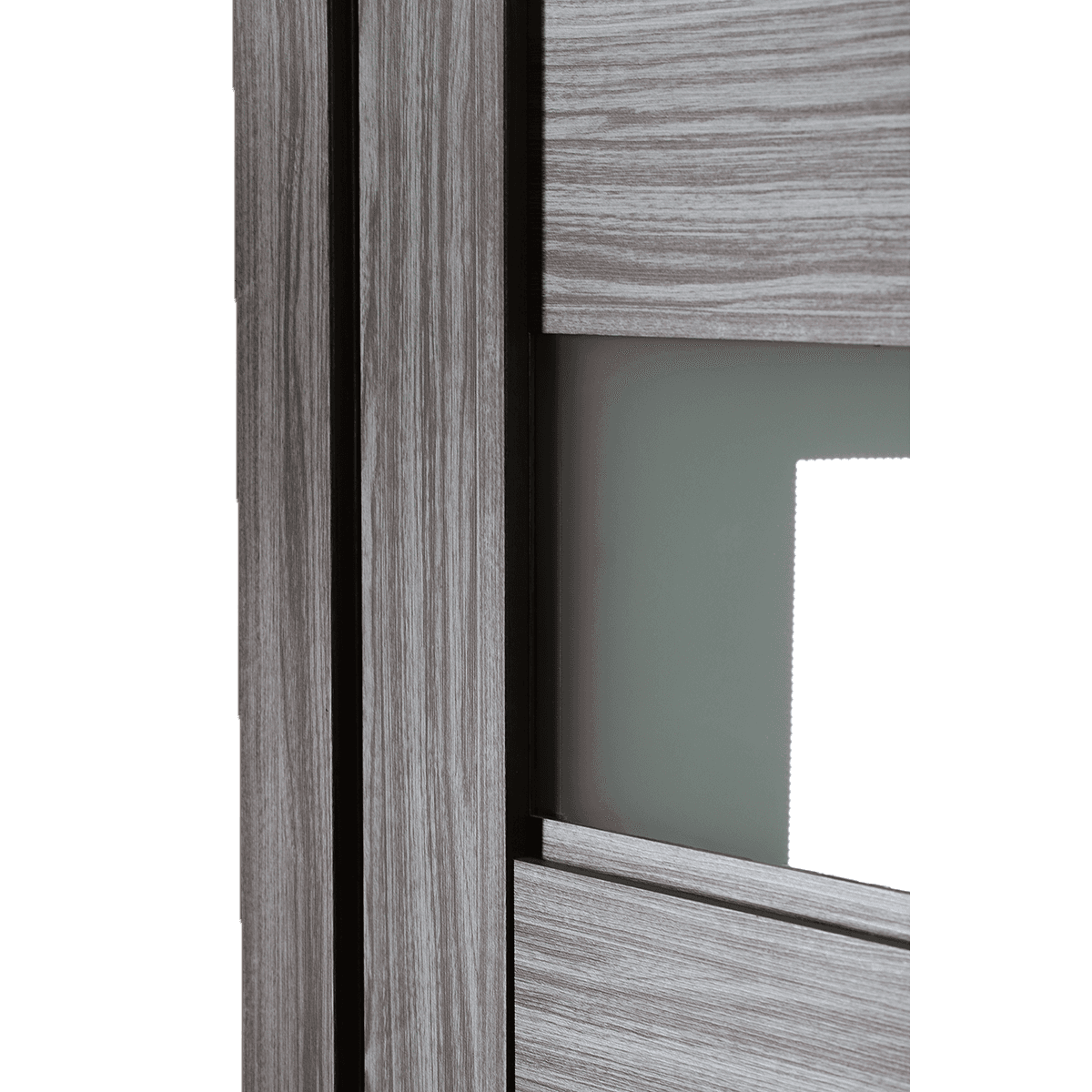 EDNA VETRO GRAY OAK CLOSET BELLDINNI MODERN INTERIOR DOOR - 2