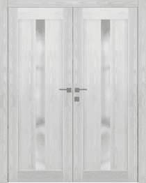 AVON 101 VETRO RIBEIRA ASH DOUBLE DOORS BELLDINNI MODERN INTERIOR DOOR - 1