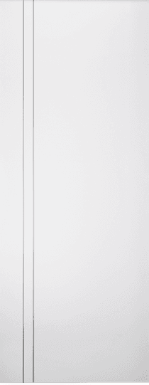 OPTIMA 2V SNOW WHITE SLAB BELLDINNI MODERN INTERIOR DOOR - 1