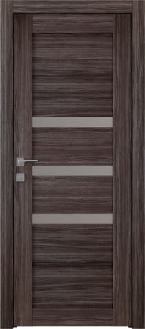 RITA VETRO GRAY OAK SWING BELLDINNI MODERN INTERIOR DOOR - 1