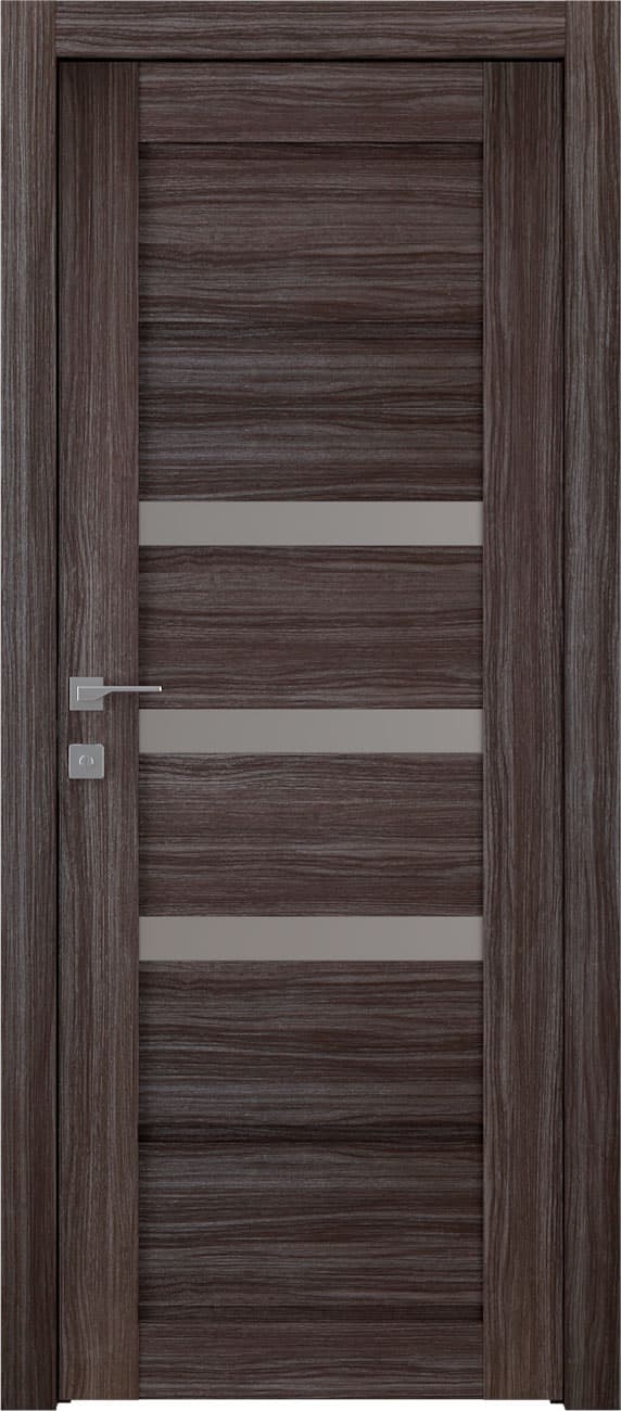 RITA VETRO GRAY OAK SWING BELLDINNI MODERN INTERIOR DOOR - 1