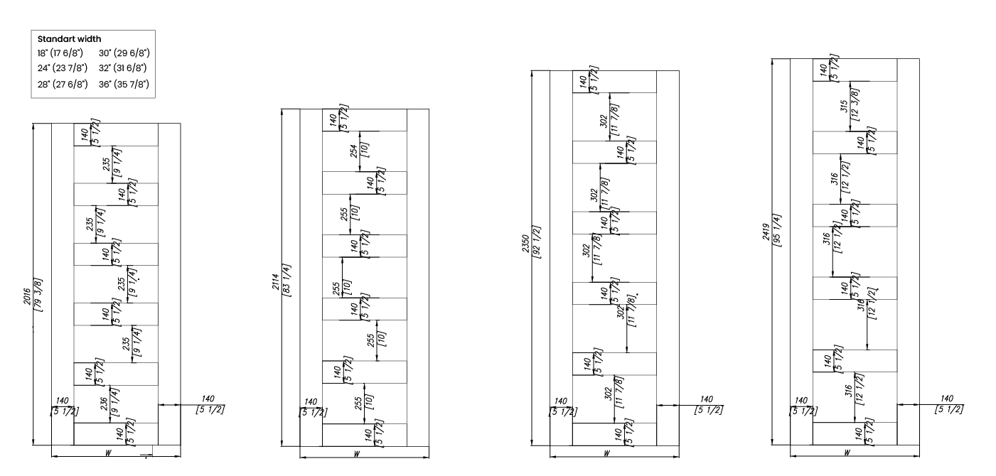 AVON 07 4R VERALINGA OAK BYPASS BELLDINNI MODERN INTERIOR DOOR - 9