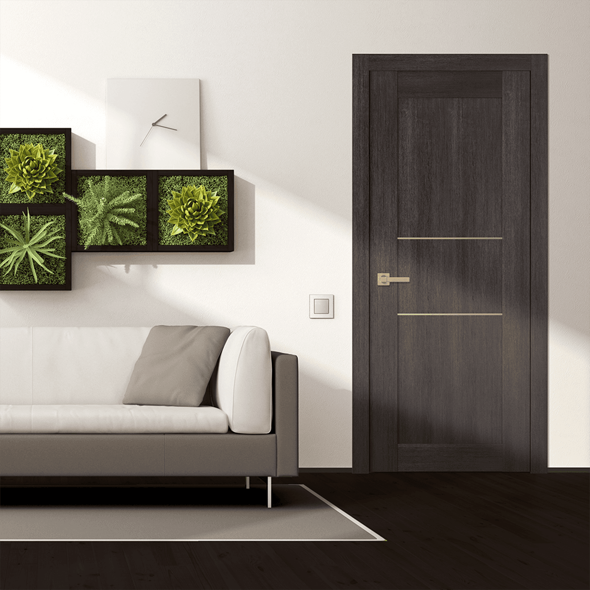 AVON 07 2H GOLD VERALINGA OAK SWING BELLDINNI MODERN INTERIOR DOOR - 2