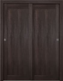 AVON 07 VERALINGA OAK BYPASS BELLDINNI MODERN INTERIOR DOOR - 1