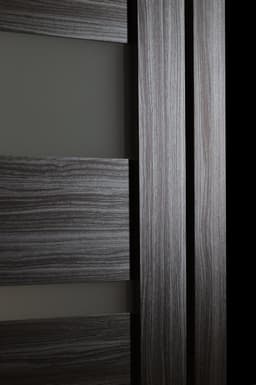 MIRELLA VETRO GRAY OAK DOUBLE BARN BELLDINNI MODERN INTERIOR DOOR - 4