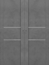 AVON 01 2H DARK URBAN DOUBLE MAGIC BELLDINNI MODERN INTERIOR DOOR - 1