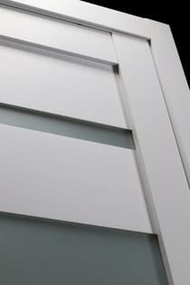 KINA VETRO BIANCO NOBLE BARN DOORS BELLDINNI MODERN INTERIOR DOOR - 5