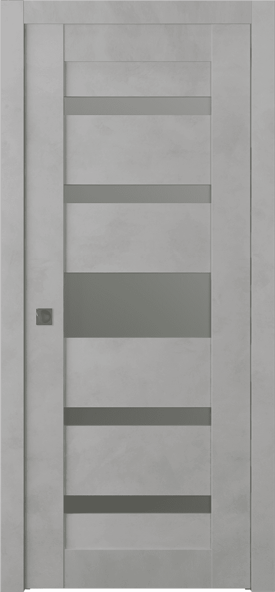 AVON 07-05 VETRO LIGHT URBAN POCKET BELLDINNI MODERN INTERIOR DOOR - 1