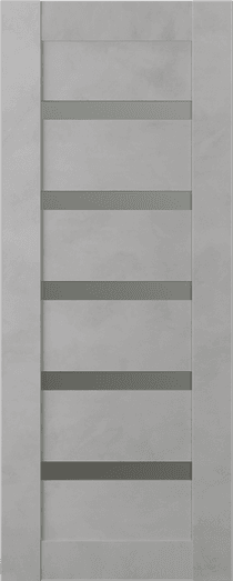 AVON 07-04 VETRO LIGHT URBAN SLAB BELLDINNI MODERN INTERIOR DOOR - 1