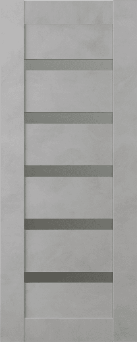 AVON 07-04 VETRO LIGHT URBAN SLAB BELLDINNI MODERN INTERIOR DOOR - 1