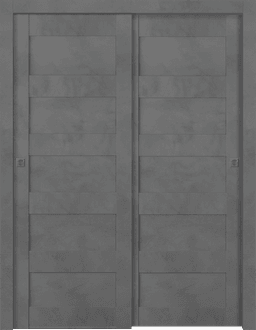 AVON 07 4R DARK URBAN BYPASS BELLDINNI MODERN INTERIOR DOOR - 1