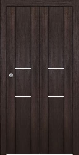 AVON 01 2H VERALINGA OAK BI-FOLD BELLDINNI MODERN INTERIOR DOOR - 1