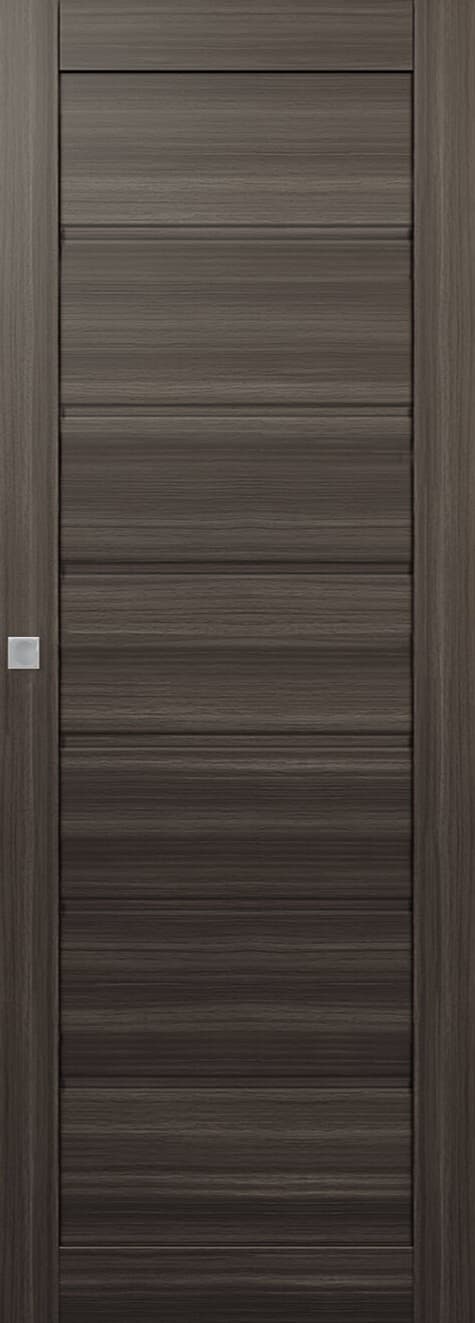 ALDA GRAY OAK MAGIC BELLDINNI MODERN INTERIOR DOOR - 1