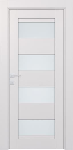 DELLA VETRO BIANCO NOBLE SWING BELLDINNI MODERN INTERIOR DOOR - 1