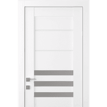 DOME VETRO SNOW WHITE SWING BELLDINNI MODERN INTERIOR DOOR - 3