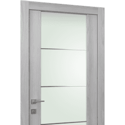 AVON 202 4H VETRO RIBEIRA ASH BARN BELLDINNI MODERN INTERIOR DOOR - 3