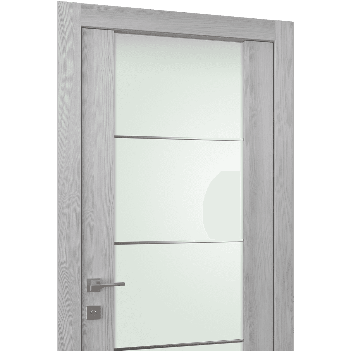 AVON 202 4H VETRO RIBEIRA ASH BARN BELLDINNI MODERN INTERIOR DOOR - 3