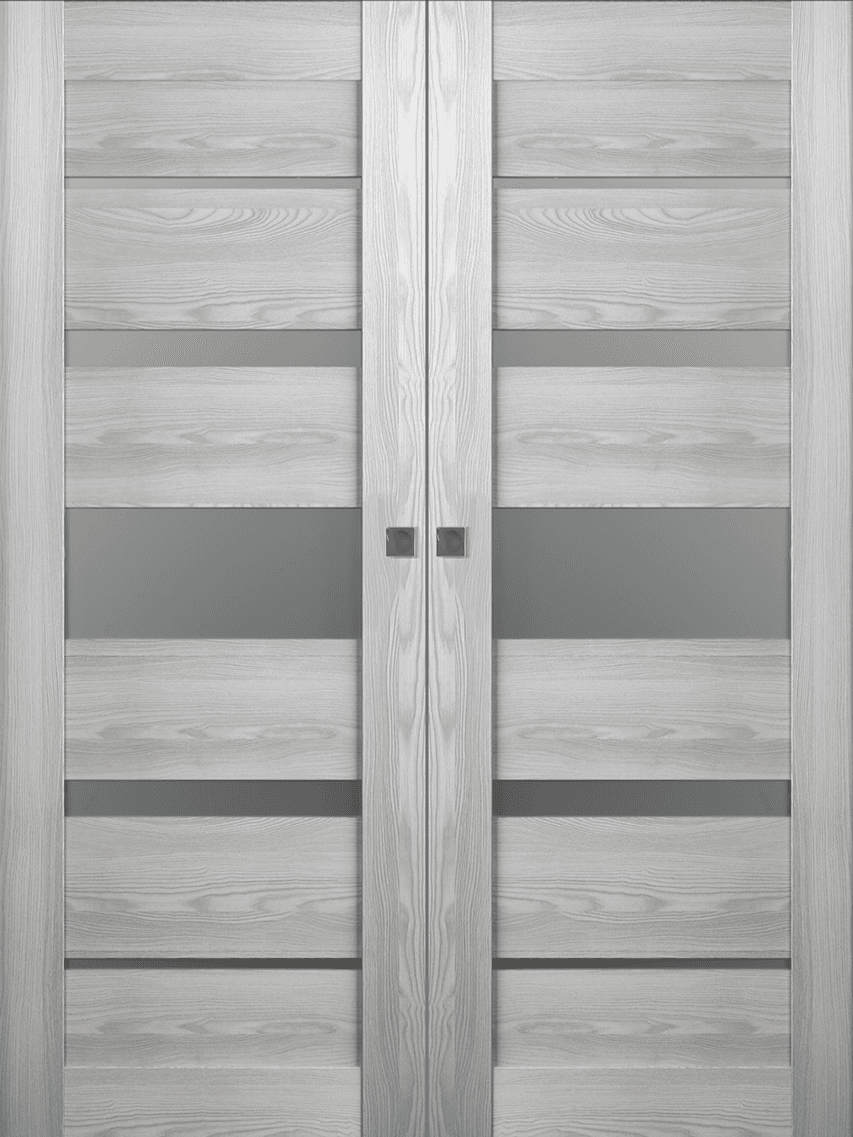 AVON 07-03 VETRO RIBEIRA ASH DOUBLE MAGIC BELLDINNI MODERN INTERIOR DOOR - 1