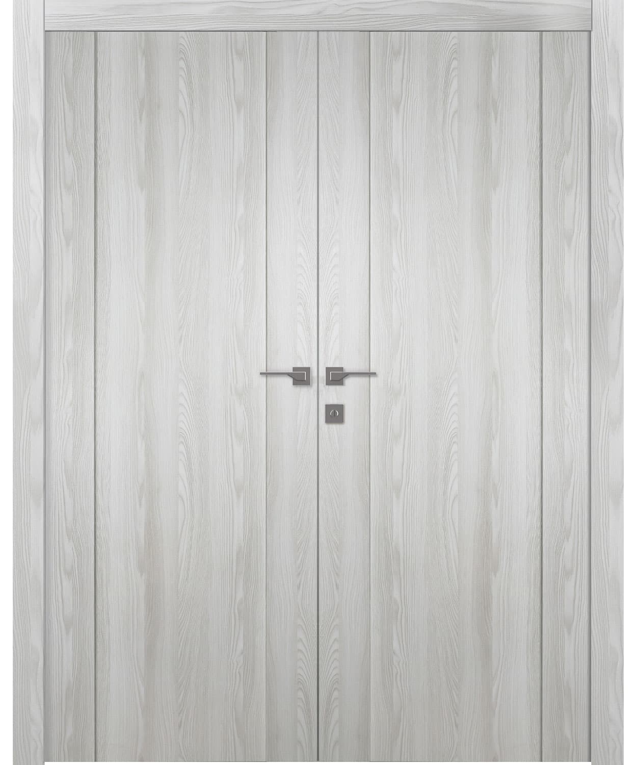 AVON 01 RIBEIRA ASH DOUBLE BELLDINNI MODERN INTERIOR DOOR - 1