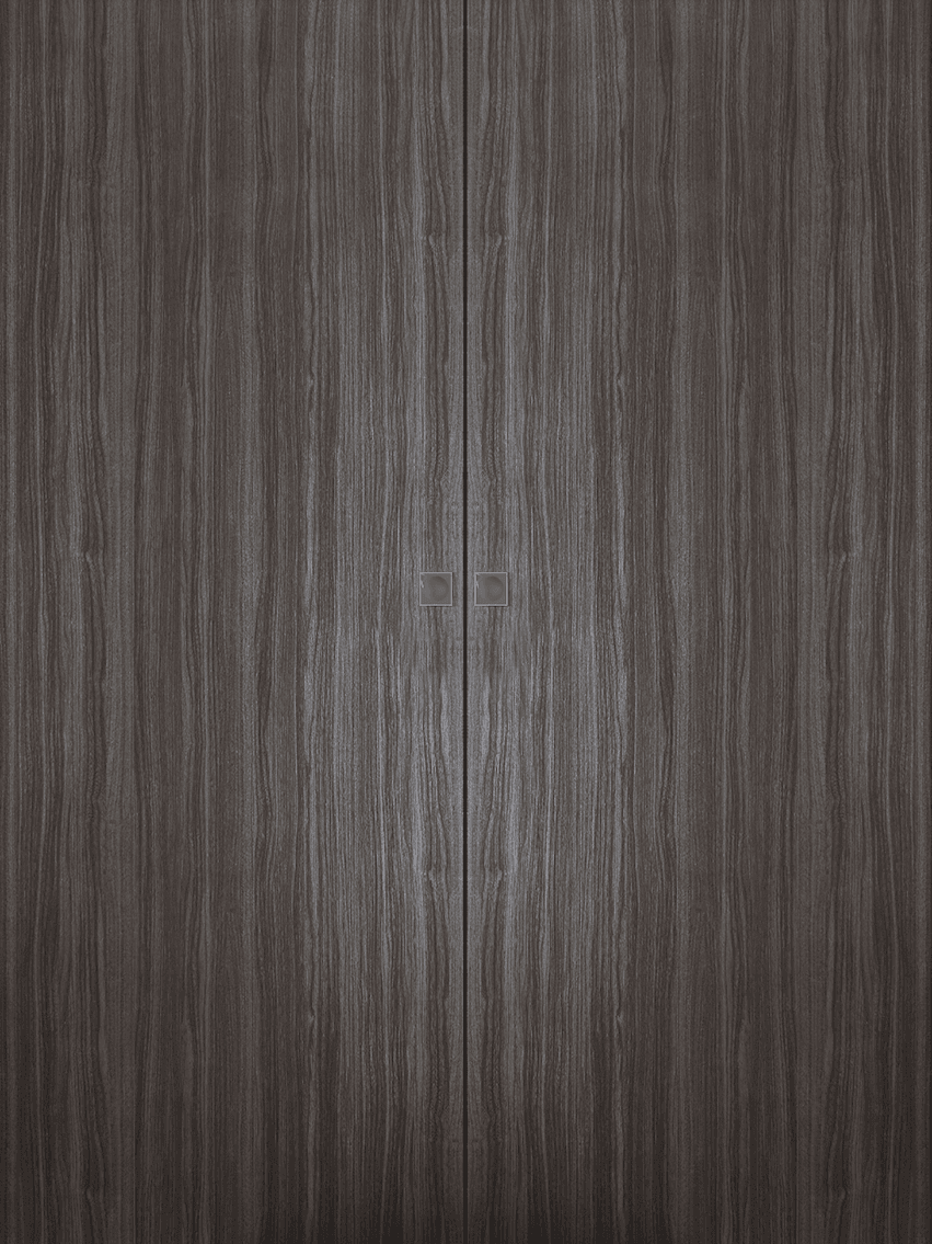 PALLADIO GRAY OAK DOUBLE MAGIC DOORS BELLDINNI MODERN INTERIOR DOOR - 1