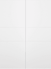 PALLADIO 2H BIANCO NOBLE DOUBLE BARN BELLDINNI MODERN INTERIOR DOOR - 2