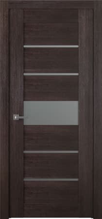 AVON 07-06 VETRO VERALINGA OAK SWING BELLDINNI MODERN INTERIOR DOOR - 1
