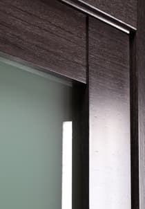 AVANTI 207 VETRO BLACK APRICOT DOUBLE BELLDINNI MODERN INTERIOR DOOR - 8