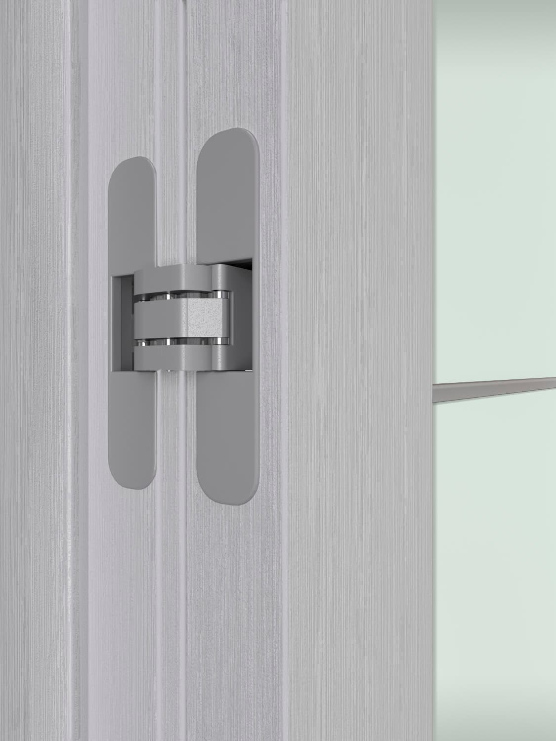 PALLADIO 202 4H VETRO BIANCO NOBLE SWING BELLDINNI MODERN INTERIOR DOOR - 4
